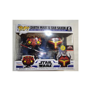 Darth Maul and Gar Saxon (Target Con 23) glow in the dark